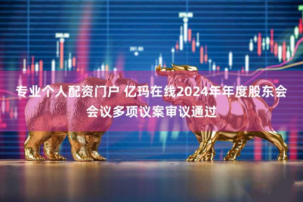 专业个人配资门户 亿玛在线2024年年度股东会会议多项议案审议通过